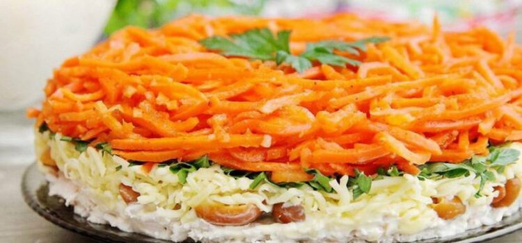 Salade aux carottes coréennes