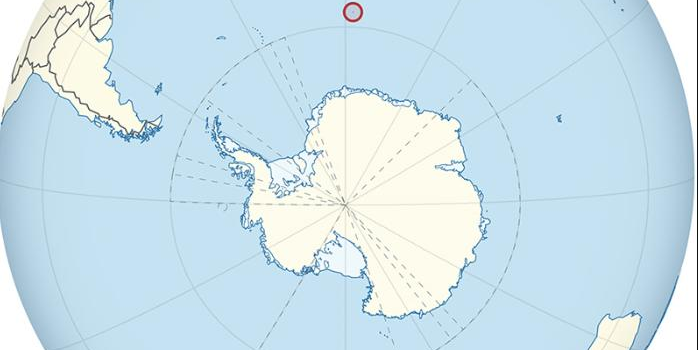 L&rsquo;île Bouvet : l&rsquo;endroit le plus isolé au monde avec son propre domaine Internet
