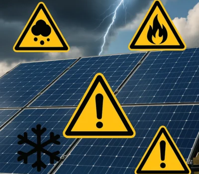 Quel est le plus grand risque pour les panneaux solaires ?